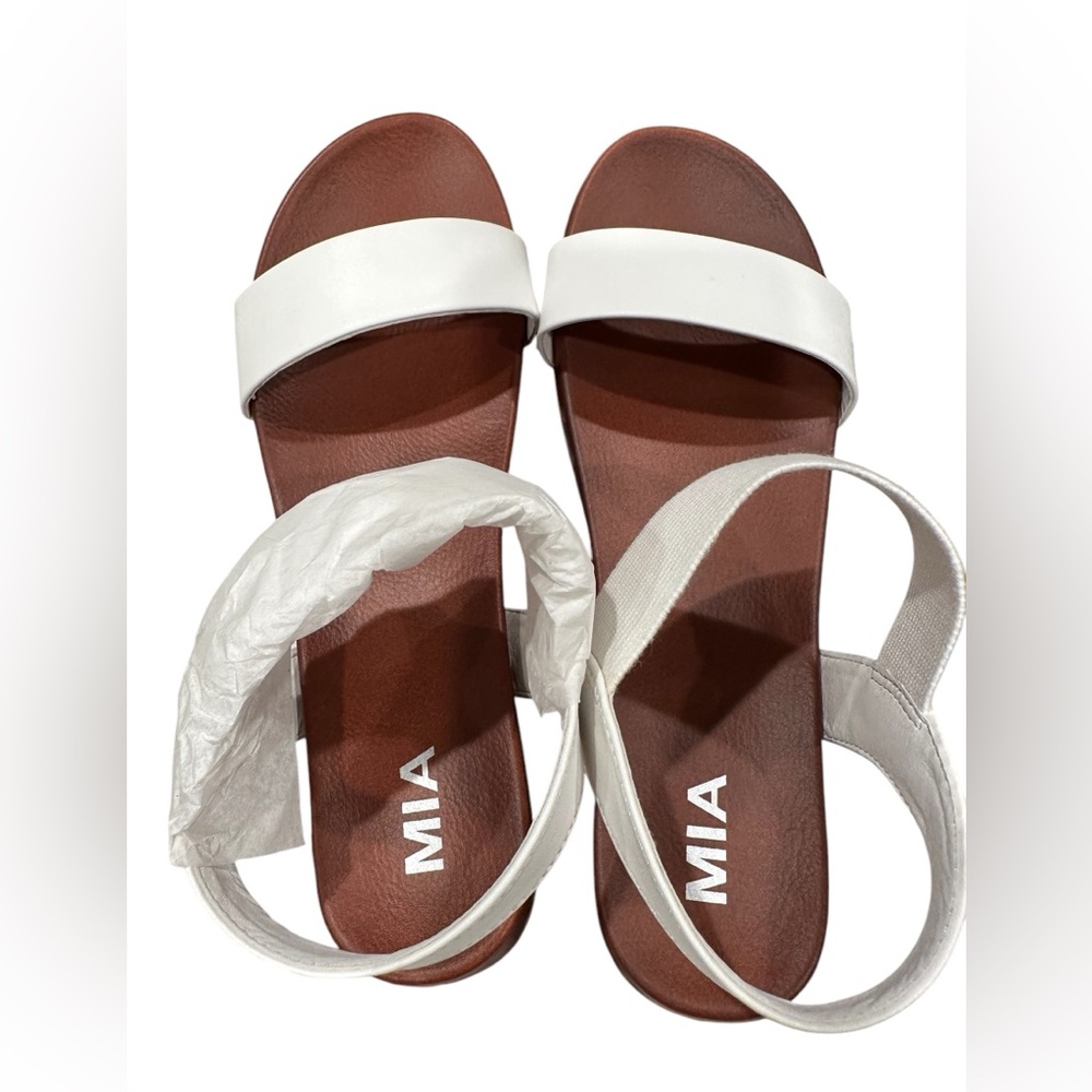MIA Women's White Sandals Size 9M